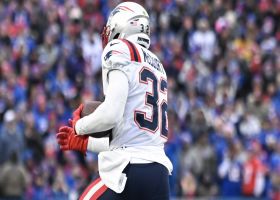 Devin McCourty's pivotal red-zone INT vs. Allen goes for 30-yard return before halftime