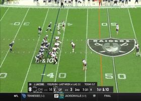 Trevis Gipson drops Derek Carr for 8-yard sack