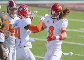 Listen to Grant Stuard's booming tackle of Demetric Felton on special teams