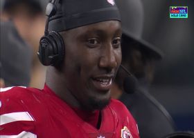 Deebo Samuel tells Young Dylan how it felt to win on Super Wild Card Weekend