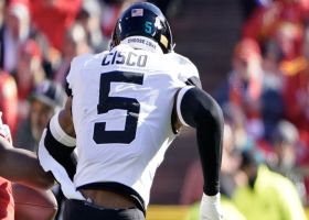 Andre Cisco displays WR-level hands on INT vs. Mahomes