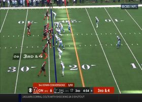 Leighton Vander Esch swarms Burrow for Cowboys' SIXTH sack of game