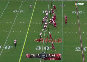 DHop's collision with Bucs LB disrupts McSorley's third-down throw late in fourth