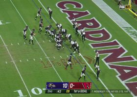 McSorley gets stuffed and denied TD by Ravens swarming defense