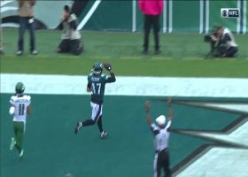 Can't-Miss Play: House call! Eagles LB jumps Falk's throw for 51-YARD pick-six