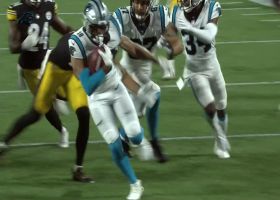Steelers' muffed punt sets Panthers up at their 18-yard line