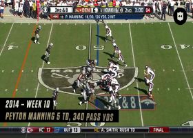 Relive Peyton Manning's 5-TD game in 2014 vs. Raiders | NFL Throwback