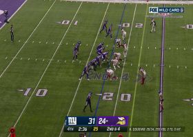 Vikings get fresh set of downs late in fourth via Dexter Lawrence’s roughing-the-passer penalty