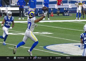Puka Nacua's eye-catching one-handed catch goes for 26-yard gain