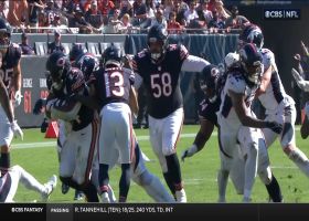 Khalil Herbert hypes up Chicago crowd with bruising 21-yard run