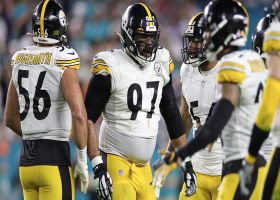 Steelers halt Dolphins on fourth-and-3 inside red zone