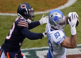 Matthew Stafford slings sidearm TD dart to Jesse James