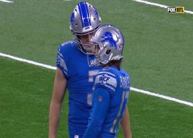 Michael Badgley's 49-yard FG extends Lions' lead to 11 with under 30 seconds left in game