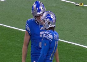 Michael Badgley's 49-yard FG extends Lions' lead to 11 with under 30 seconds left in game