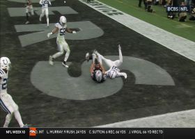 Foster Moreau's diving TD catch gets the Raiders on the board vs. Colts