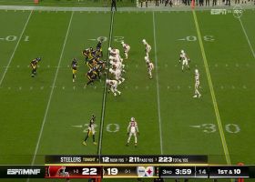 Najee Harris breaks loose for 21-yard gain