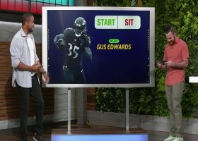 Florio's start/sit decision on Gus Edwards in Week 10 | 'NFL Fantasy Live'