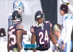 Khalil Herbert traverses a ton of field on 50-yard kick return