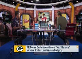 'GMFB' reacts to Romeo Doubs comments comparing Jordan Love to Aaron Rodgers