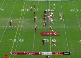 Mahomes delivers 21-yard frozen rope to Valdes-Scantling in blanket coverage