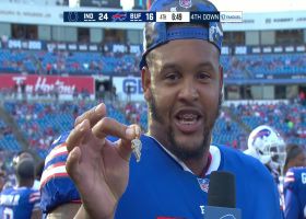 Dion Dawkins has message for whoever lost their chain during Bills' preseason game