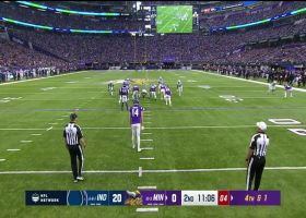 Vikings’ fake punt from their own 31-yard line fails