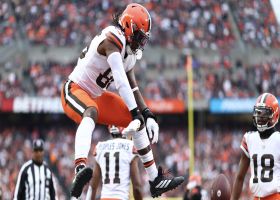 Can't-Miss Play: Njoku's Herculean pylon reach caps 13-yard TD