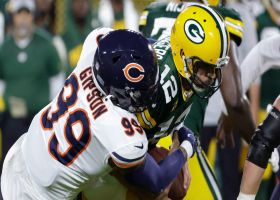 Trevis Gipson's first sack of '22 comes on third down vs. Rodgers