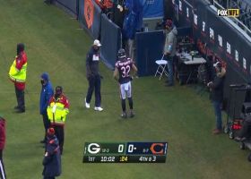 Anthony Miller corrals fourth-down fastball from Mitchell Trubisky