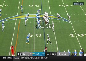 Mack is a blur on 13-yard strip sack against former team