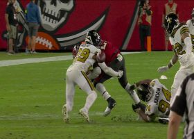 Cameron Jordan's pursuit pays dividends on strip of Rachaad White