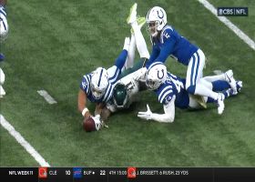 Zaire Franklin's 'Peanut Punch' forces A.J. Brown into pivotal fumble