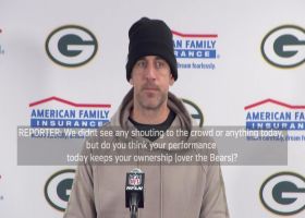 Aaron Rodgers reacts to continued dominance over Bears after rivalry win