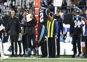 P.J. to D.J.! Walker dots Moore for 20-yard toe-drag catch
