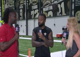 Jarvis Landry discusses what's stood out to him since joining Saints