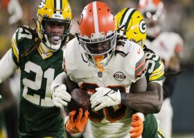 D'Ernest Johnson explodes for 30-yard dash to keep chains moving