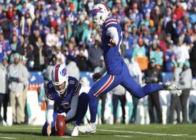 Tyler Bass drills 33-yard FG to cap off Bills' third consecutive scoring drive