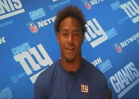 Wan'Dale Robinson on first NFL preseason game: 'It felt surreal'