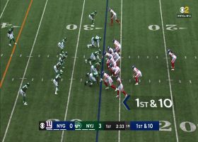 Tryod Taylor injured after taking hit on 25-yard completion