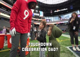 Aniyah Judon interviews 2022 Pro Bowlers