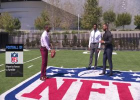 Van Noy, McGinest demonstrate art of forcing fumbles