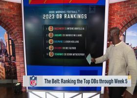 Jason McCourty ranks his top DBs following Week 5