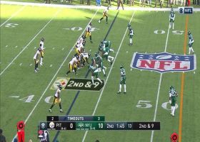 Jaylen Samuels turns screen into slippery 27-yard pickup