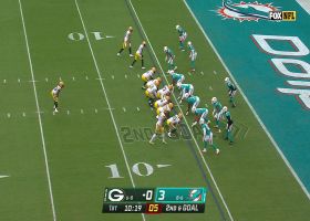 Elandon Roberts frustrates Rodgers with red-zone sack