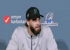Dallas Goedert's Championship Wednesday press conference ahead of game vs. 49ers