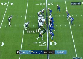 Tannehill lasers 18-yard pass to Okonkwo via play-action concept