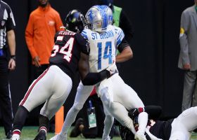 Amon-Ra St. Brown won't be denied TD on spectacular 20-yard grab