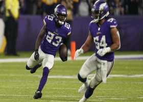 Tip-drill INT! Xavier Woods swipes Harrison Smith's batted ball for pick