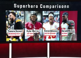 Gerald McCoy makes superhero comps for NFL stars