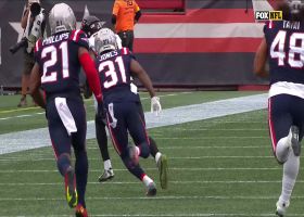 Rashod Bateman works the sideline for 35-yard gain
